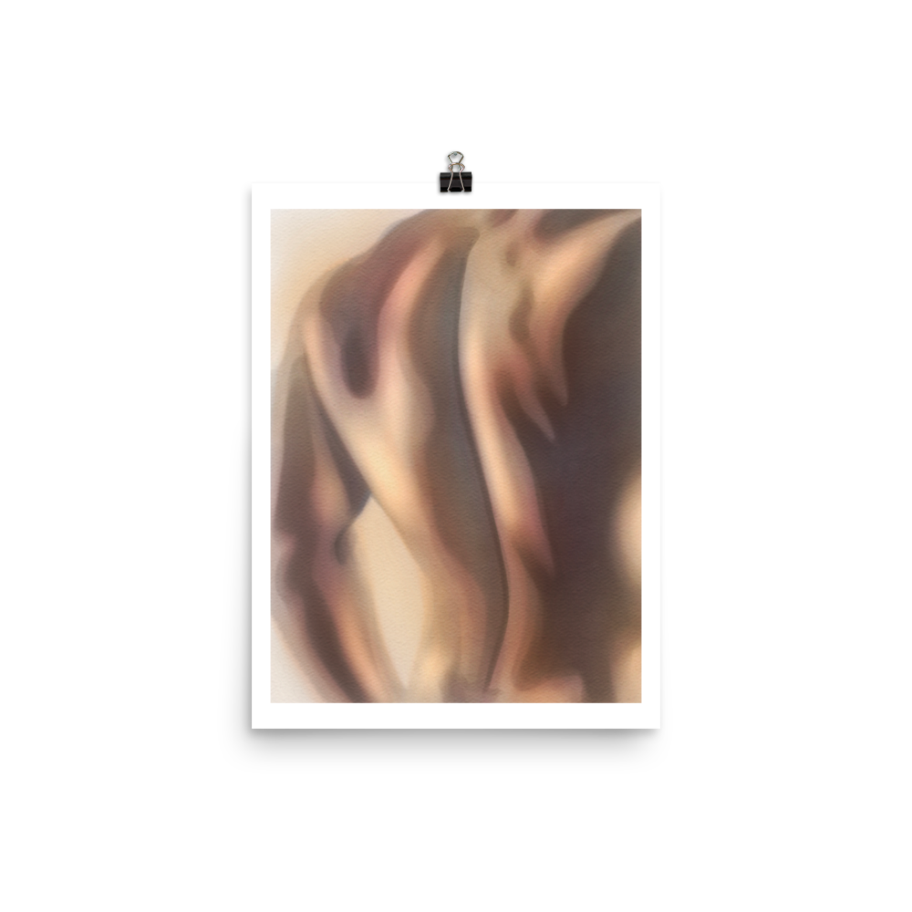 Male Form Print - Back