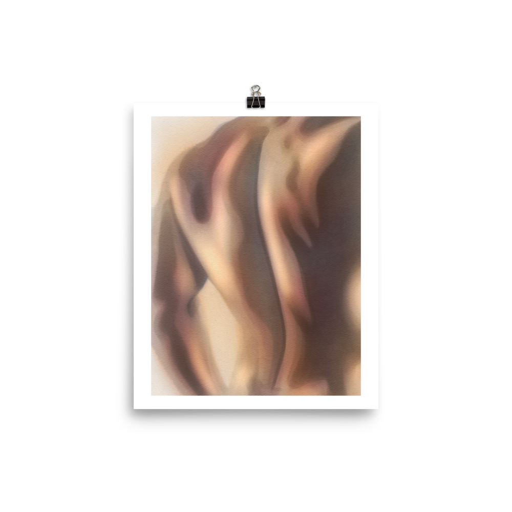 Male Form Print - Back